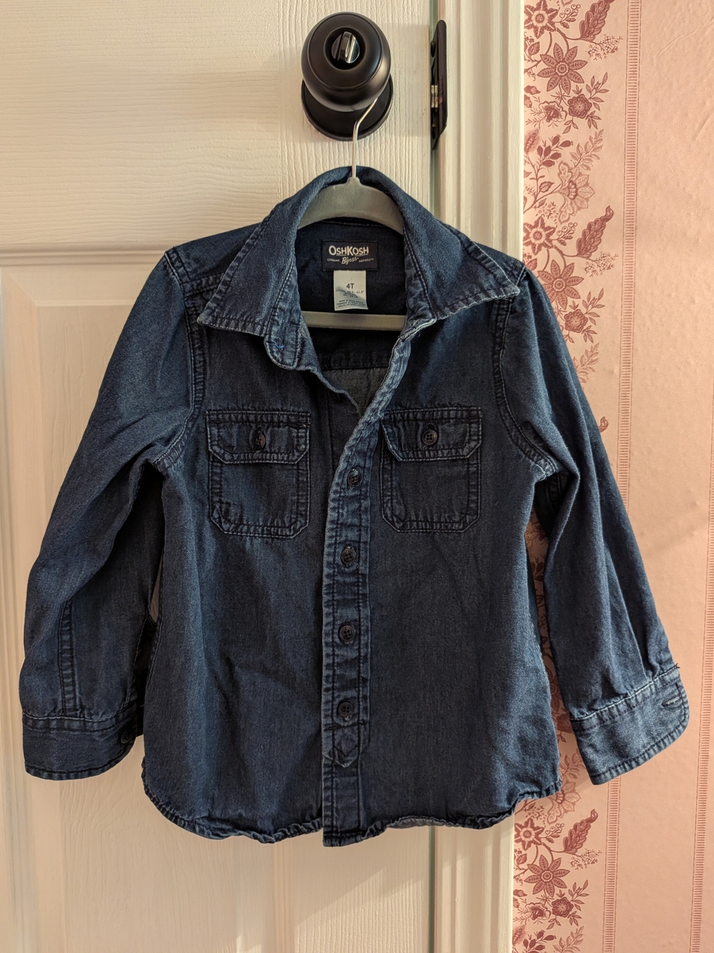 OshKosh B'gosh Dark Blue Kids Denim Jacket
